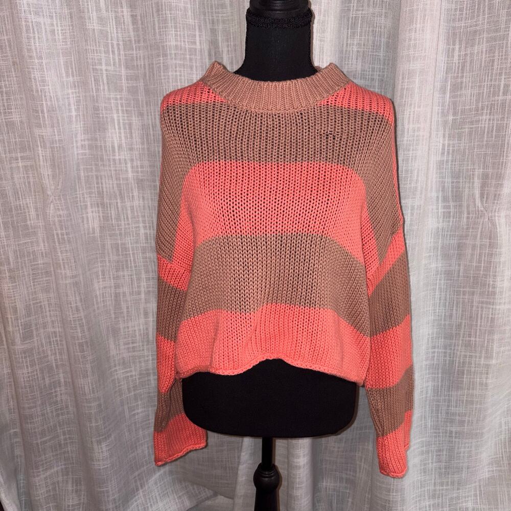 Aerie Sweater- Freddy Kruger Vibes! XS
